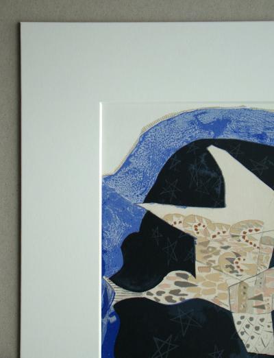 Georges BRAQUE - Les étoiles, 1959 - Lithographie originale en couleurs signée 2