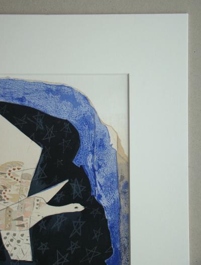 Georges BRAQUE - Les étoiles, 1959 - Lithographie originale en couleurs signée 2