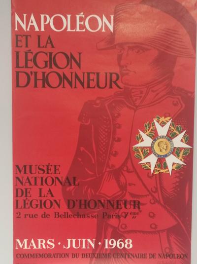 J.J. Ducourtial (d’après) - Napoléon, 1968, Musée National de la Légion d’Honneur - Affiche originale 2