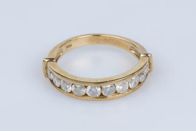 Bague Alliance en or jaune 9 carats 2