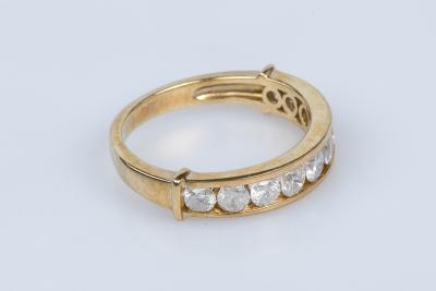 Bague Alliance en or jaune 9 carats 2