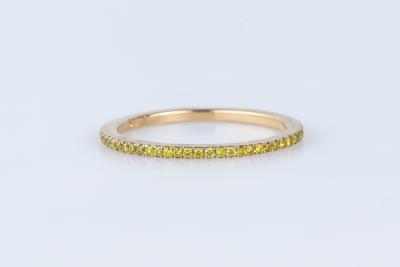 Bague en or jaune 9 carats 2