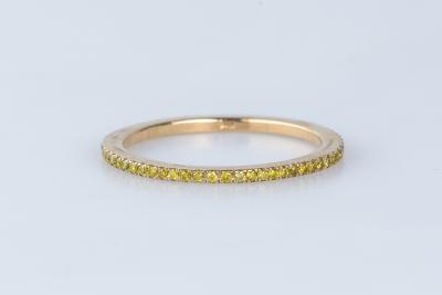 Bague en or jaune 9 carats 2