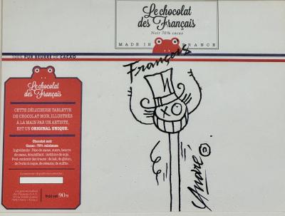 André Saraiva -  Mr. André - Dessin signé 2