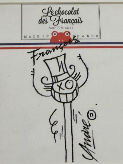 André Saraiva -  Mr. André - Dessin signé 2