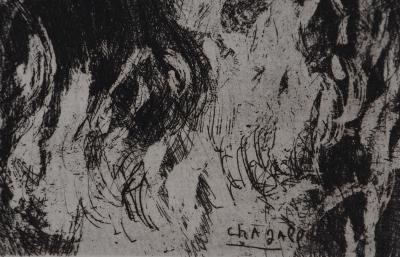 Marc CHAGALL : Les renards, Gravure originale signée 2