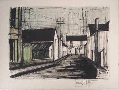 Bernard BUFFET - The Road, 1962 - Signed lithograph - Post