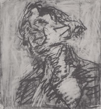 Frank Auerbach: Portrait of JYM, Heliogravure 2