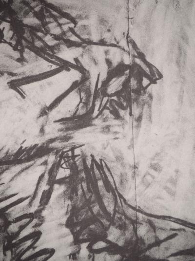 Frank Auerbach: Portrait of JYM, Heliogravure 2