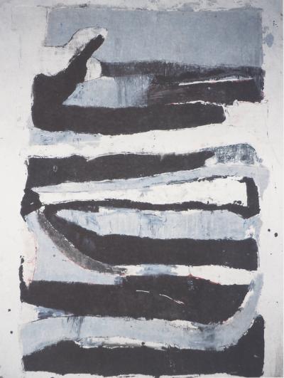 Jean-Pierre PINCEMIN : Composition Support-Surface, Héliogravure 2