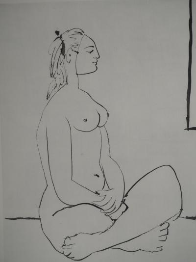 Pablo PICASSO: Human Comedy, The Tamer and the Clown, Heliogravure 2