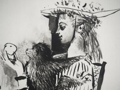 Pablo PICASSO: Human Comedy, The Tamer and the Clown, Heliogravure 2