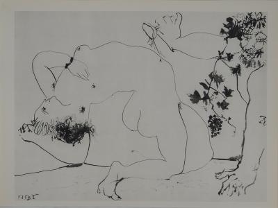 Pablo PICASSO : Comédie Humaine, La séduction, Héliogravure 2