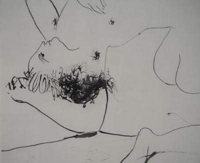 Pablo PICASSO : Comédie Humaine, La séduction, Héliogravure 2