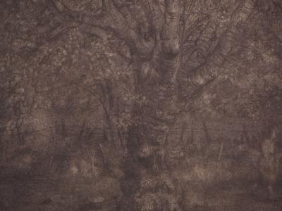 Gérard BARTHELEMY : Paysage avec petite fille, Héliogravure 2