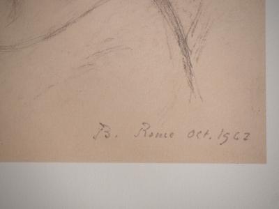 BALTHUS : Portrait d’une jeune fille, Héliogravure signée 2
