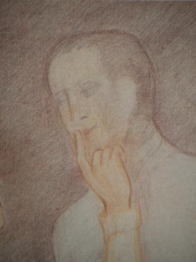 Pierre KLOSSOWSKI : Roberta et Vittorio, Héliogravure signée 2