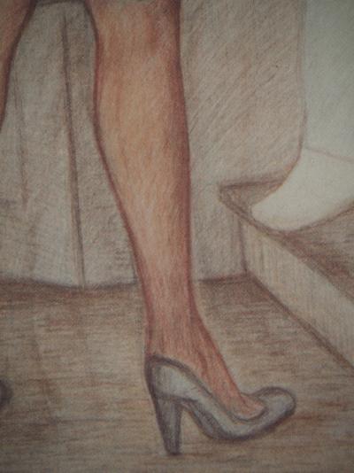 Pierre KLOSSOWSKI : Roberta et Vittorio, Héliogravure signée 2