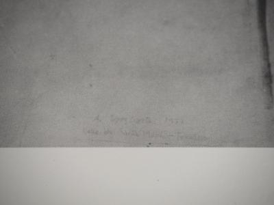 Antonio LOPEZ-GARCIA : Espagne, Rue à Tomelloso, Héliogravure signée 2