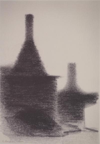 Gunnar NORRMAN : Suède, les Fumoirs à Hareng, Héliogravure signée 2