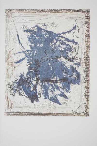 Jean-Paul RIOPELLE : Canada, Auprès de mon lac, Héliogravure 2