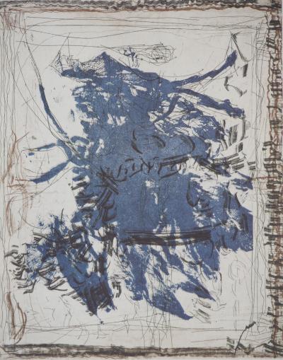 Jean-Paul RIOPELLE : Canada, Auprès de mon lac, Héliogravure 2