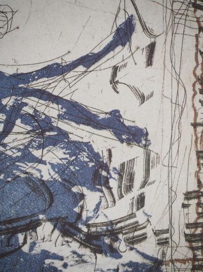 Jean-Paul RIOPELLE : Canada, Auprès de mon lac, Héliogravure 2