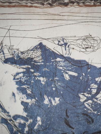 Jean-Paul RIOPELLE : Canada, Auprès de mon lac, Héliogravure 2