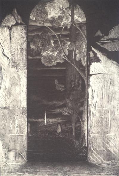 Joerg ORTNER : Le Temple, Tholos, Héliogravure 2