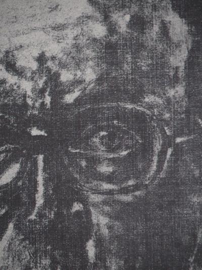Avigdor ARIKHA: Astonished self-portrait, Heliogravure 2