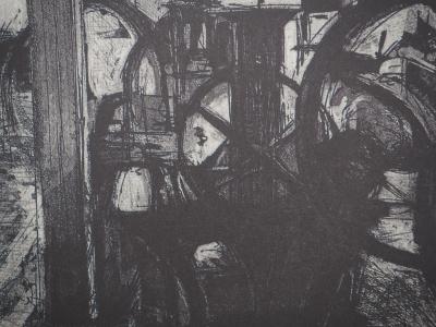 Pierre COLLIN : L’atelier de gravures, Héliogravure 2