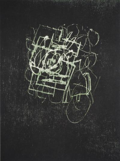 Georg BASELITZ : Lapin vert, Héliogravure 2