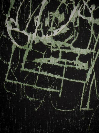 Georg BASELITZ : Lapin vert, Héliogravure 2