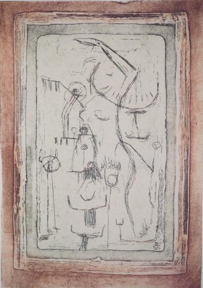Jan MONTYN : Surréalisme, Ma chère madame M, Héliogravure 2