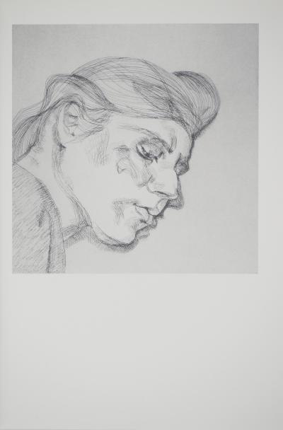 Lucian FREUD : Tête d’Ib, Héliogravure 2