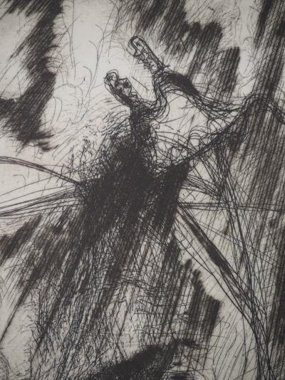 Gérard GAROUSTE : Sabre, Héliogravure 2