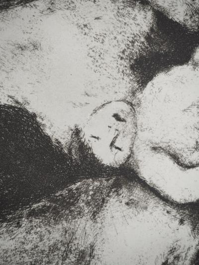 Marc CHAGALL : Dieu crée l'homme, Héliogravure originale 2