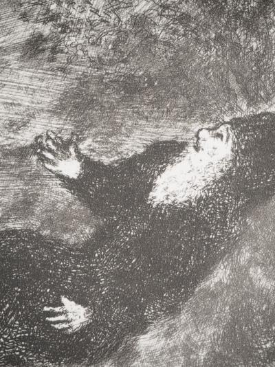Marc CHAGALL : Après le déluge, le sacrifice à l'Eternel, Héliogravure originale 2