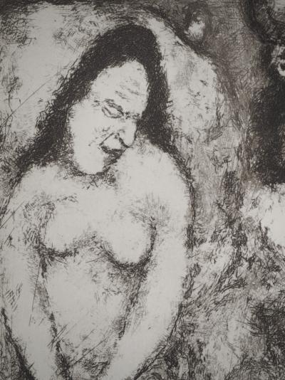 Marc CHAGALL : Prescription de la circoncision, Héliogravure originale signée 2