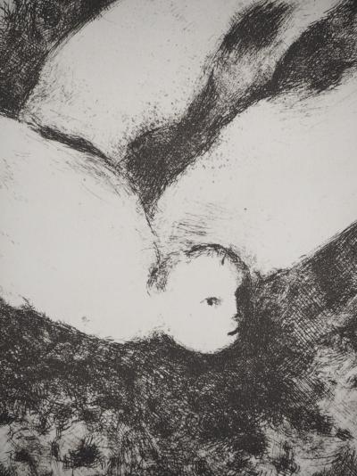 Marc CHAGALL : Les filles de Lot enivrant leur père, Héliogravure originale 2