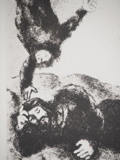 Marc CHAGALL : Le rêve de Jacob, Héliogravure originale 2
