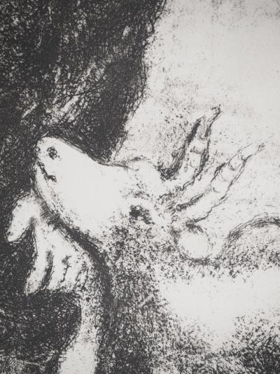 Marc CHAGALL : Monument du sépulcre de Rachel, Héliogravure originale 2