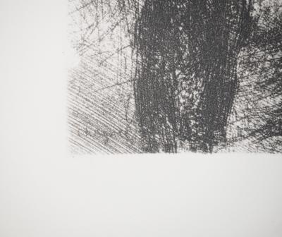 Marc CHAGALL : Le buisson ardent, Héliogravure originale signée 2