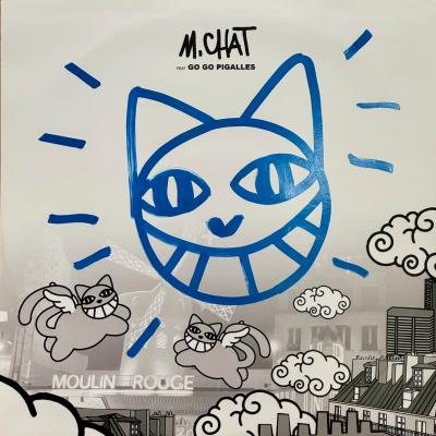 M.Chat - M.CHAT Feat Go Go PIGALLES, 2020 - Dessin au feutre signé 2