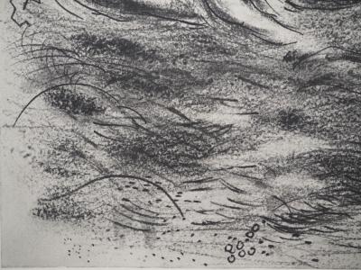 Marc CHAGALL : La Bible, La baleine dévorant Jonas, Héliogravure 2