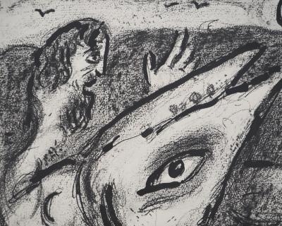 Marc CHAGALL : La Bible, Jonas et le monstre des mers, Héliogravure 2