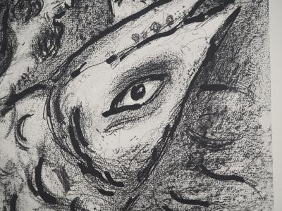 Marc CHAGALL : La Bible, Jonas en route pour Ninive, Héliogravure 2