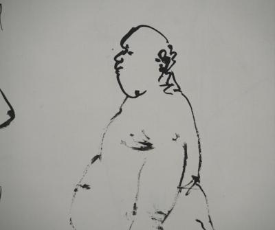 Pablo PICASSO : Comédie Humaine, La courtisane et le vieil homme, Héliogravure 2