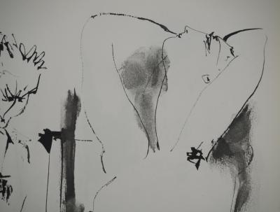 Pablo PICASSO : Comédie Humaine, Artiste songeur, Héliogravure 2