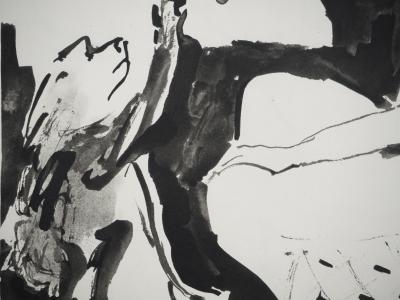 Pablo PICASSO: Human Comedy, The naked woman with the little monkey, Heliogravure 2